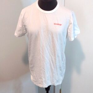 Birddogs White Paisley Hummingbird Logo Graphic Tee T-Shirt Size XL